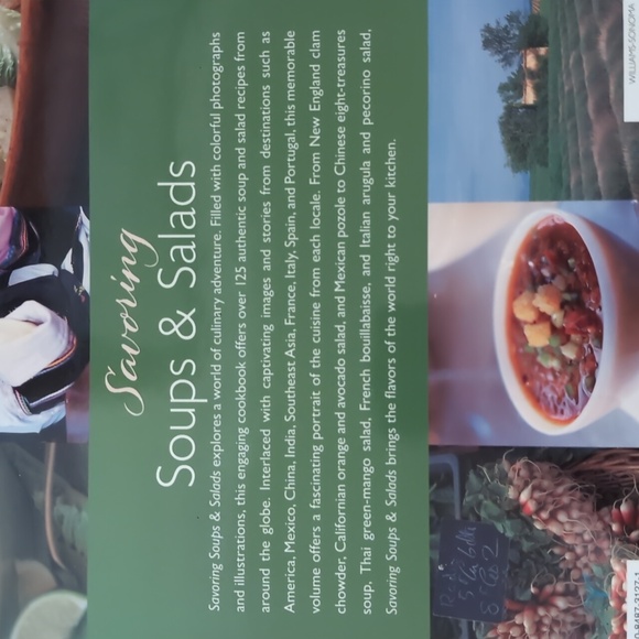 Williams Sonoma "Savoring Soups and Salads" Cookbook - Picture 2 of 8